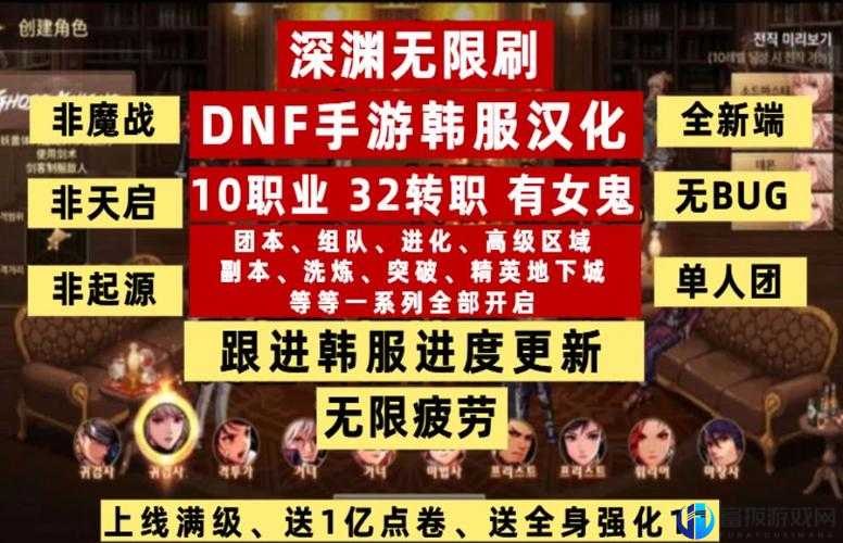 DNF手游韩服最新更新内容详解：4月5日版本更新亮点